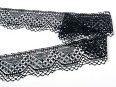 Paličkovaná krajka 81735 (černá)