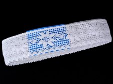Paličkovaná  krajka 75440 (bílá)
