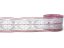 Paličkovaná  vsadka 81830 (bílá/červená)