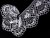 Cotton bobbin lace 75442, width 155 mm, white
