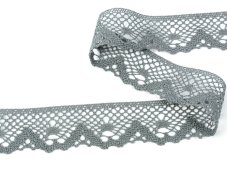 Paličkovaná krajka 75261 (šedá)