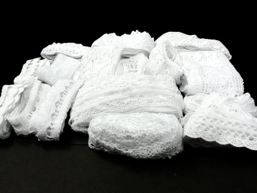 hobby lace bag 200g (white)