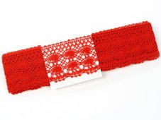 Paličkovaná krajka 75076 (červená)