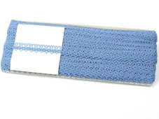 Paličkovaná  krajka 82154 (blankytně modrá)