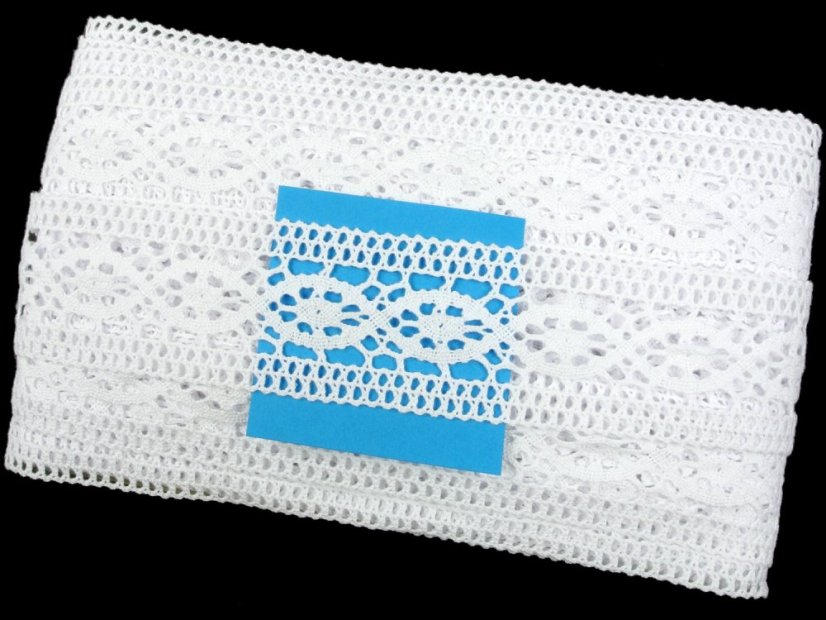 Paličkovaná vsadka 75001 (bílá)