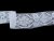 Cotton bobbin lace insert 82148, width 67 mm, white
