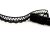 Cotton bobbin lace 75099, width 18 mm, black