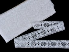 Paličkovaná vsadka 81828 (bílá)