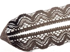Paličkovaná krajka 75301 (světle hnědá)