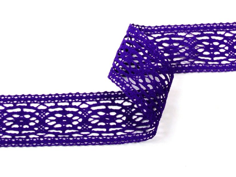 Paličkovaná vsadka 75038 (purpurová I)