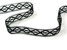 Paličkovaná vsadka 75165 (černá)