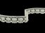Cotton bobbin lace 82176, width 22 mm, ecru