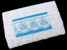 Paličkovaná  krajka 82283 (bílá)