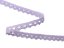 Cotton bobbin lace 75361, width 9 mm, purple