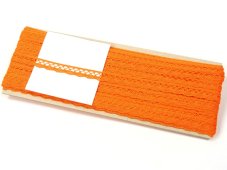 Paličkovaná  krajka 75512 (sytě oranžová)