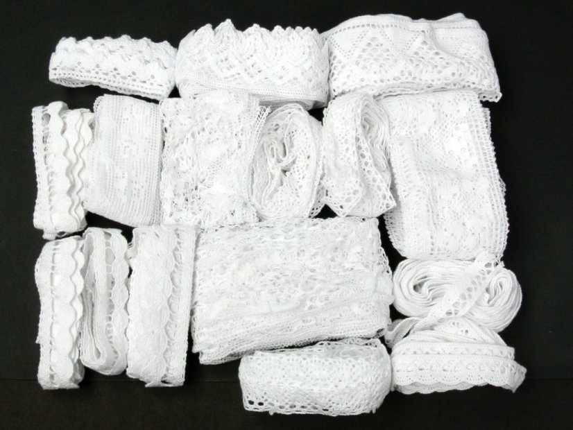 hobby lace bag 200g (white)
