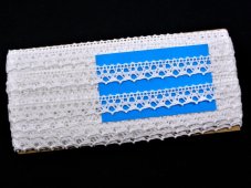 Paličkovaná krajka 75087 (bílá)