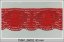 Cotton bobbin lace 75061, width 63 mm, light wine