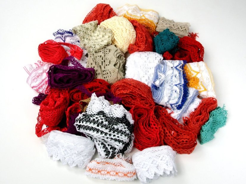 Hobby lace bag 500g (mix)