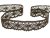 Cotton bobbin lace 82338, width 35 mm, dark brown