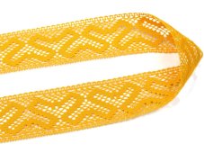 Paličkovaná  vsadka 82232 (tm.žlutá)