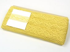 Paličkovaná  vsadka 75577 (sv.žlutá)