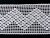 Cotton bobbin lace insert 75299, width 128 mm, white