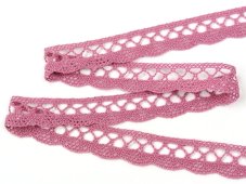 Paličkovaná krajka 75428 (růžová II)
