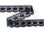 Cotton bobbin lace 81050 black