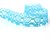 Cotton bobbin lace 75133, width 19 mm, turquoise