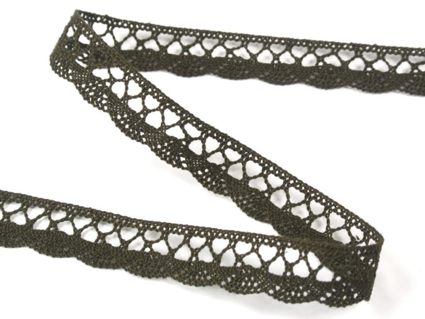 krajka 75099 (tm.hnědá)