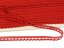 Cotton bobbin lace 73012, width 10 mm, light wine