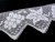 Cotton bobbin lace 75102, width 210 mm, white