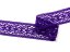 Paličkovaná vsadka 75038 (purpurová I)