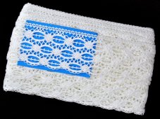 Paličkovaná krajka 82106 (bílá)