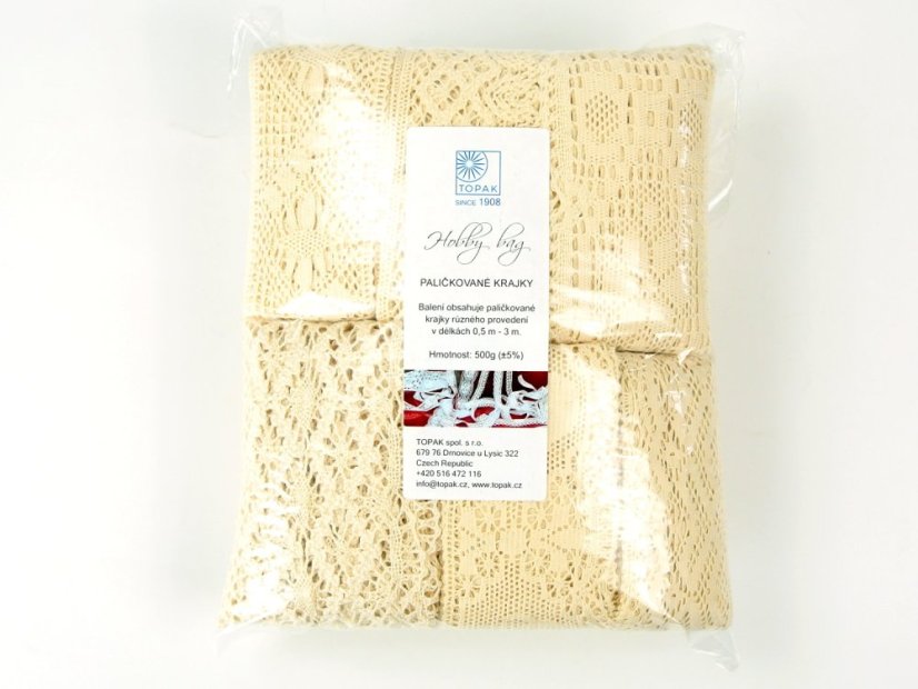 Hobby lace bag 500g (ecru)