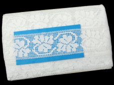 Paličkovaná  vsadka 82140 (bílá)