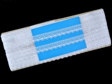 Paličkovaná krajka 81783 (bílá)