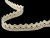 Cotton bobbin lace 75259, width 17 mm, ecru