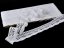 Cotton bobbin lace 75077, width 32 mm, white