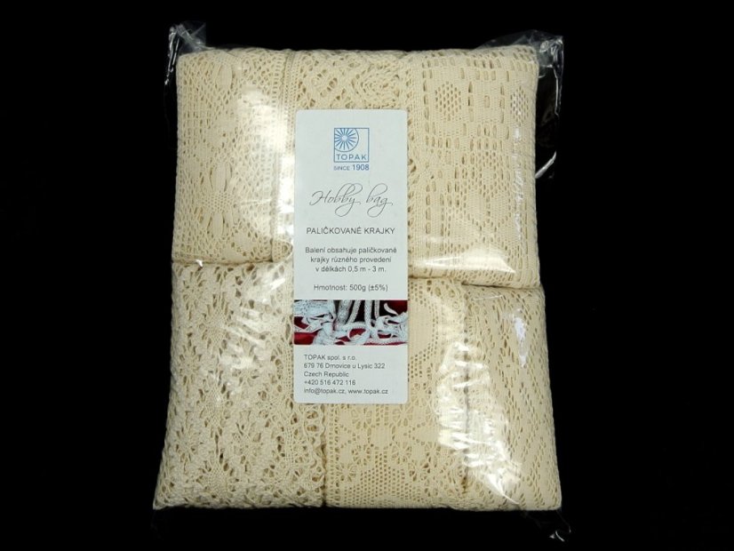 Hobby lace bag 500g (ecru)