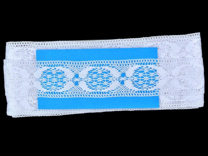 Paličkovaná vsadka 81830 (bílá)