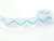 Paličkovaná  krajka 75423 (bílá/tyrkysová)