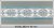 Cotton bobbin lace insert 81830, width 43 mm, white/ turquoise