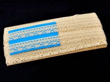 Cotton bobbin lace 82152, width 23 mm, ecru
