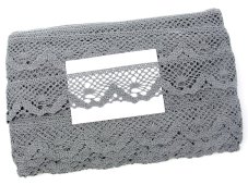 Paličkovaná krajka 75261 (šedá)