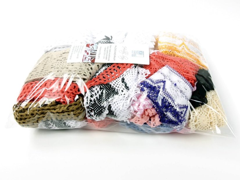 Hobby lace bag 500g (mix)