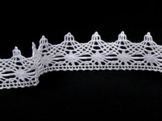 Paličkovaná krajka 75041 (bílá)