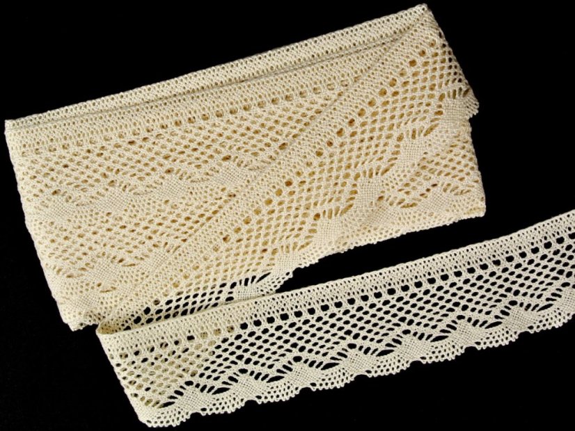 Paličkovaná krajka 75414 (režná)